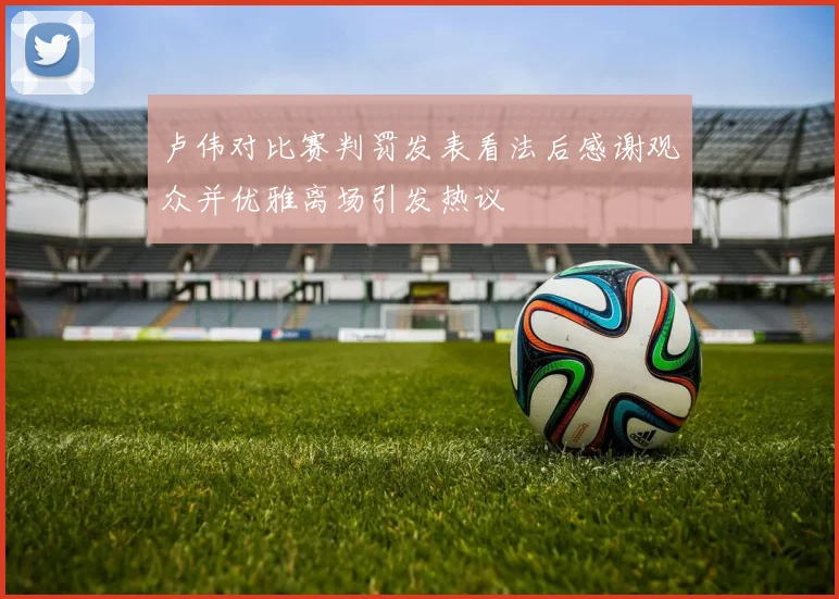 卢伟对比赛判罚发表看法后感谢观众并优雅离场引发热议